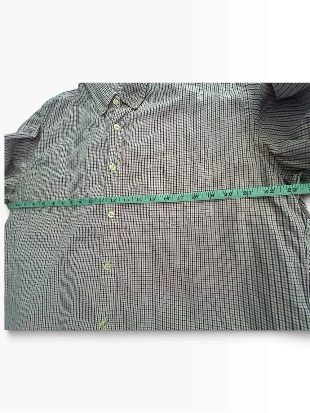 J. Crew Men's Long-Sleeve Button-Down Shirt in Gray Mini-Check